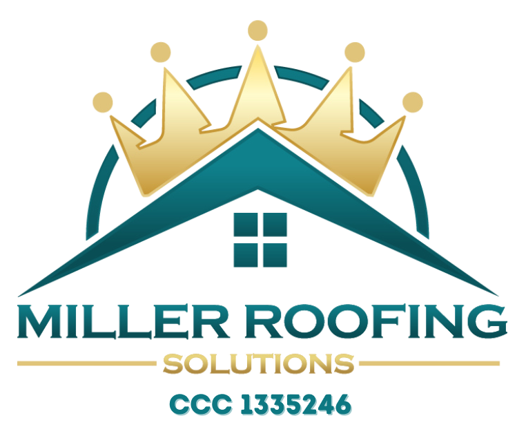 Miller Roofing Solutions logo – specialty, residential, and commercial roofing experts